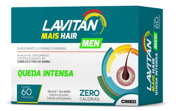 Lavitan mais hair men queda intensa 60 caps - Lavitan vitaminas Menor preço em Lavitan mais hair men queda intensa 60 caps - Lavitan vitaminas