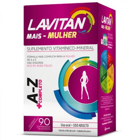 Lavitan mais mulher 90cpr rev - Cimed Menor preço em Lavitan mais mulher 90cpr rev - Cimed