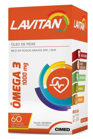 Lavitan omega 3 1000mg 60 caps - Lavitan vitaminas Menor preço em Lavitan omega 3 1000mg 60 caps - Lavitan vitaminas