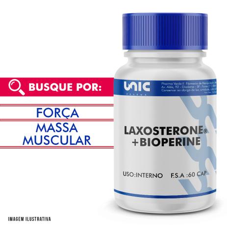 Laxosterone 50mg + bioperine 5mg 60 cáps - Unicpharma Menor preço em Laxosterone 50mg + bioperine 5mg 60 cáps - Unicpharma