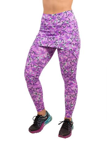 Legging 4 Estações Saia Tapa Bumbum Fitness Academia Estampada Feminino Leg  - Vestuário Esportivo - Magazine Luiza