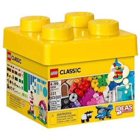Lego 10692 Caixa Criativa Classic + Livro De Idéias - 221 pç Menor preço em Lego 10692 Caixa Criativa Classic + Livro De Idéias - 221 pç