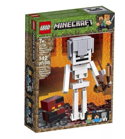 Lego 21150 Minecraft - Bigfig Esqueleto com Cubo de Magma - 142peças Menor preço em Lego 21150 Minecraft - Bigfig Esqueleto com Cubo de Magma - 142peças