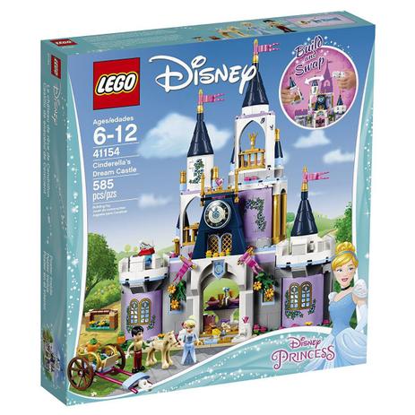 Lego 41154 Princesas Disney - Castelo Dos Sonhos da Cinderela - 585 peças Menor preço em Lego 41154 Princesas Disney - Castelo Dos Sonhos da Cinderela - 585 peças