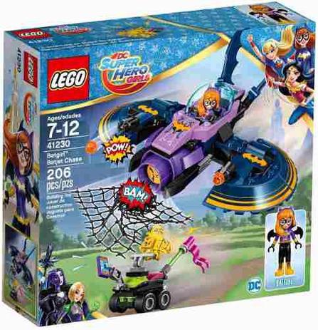 Lego 41230 Super Hero Girls A perseguição em Batjet de Batgirl -206 pç Menor preço em Lego 41230 Super Hero Girls A perseguição em Batjet de Batgirl -206 pç