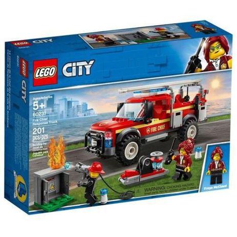 Lego city caminhão do chefe dos bombeiros Outlet