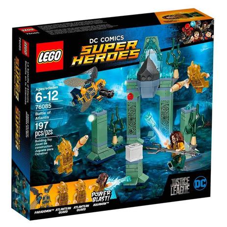 LEGO 76085 DC Comics Liga da Justiça Batalha em Atlantis 197 peças Menor preço em LEGO 76085 DC Comics Liga da Justiça Batalha em Atlantis 197 peças