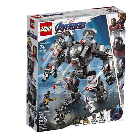 LEGO Avengers - Disney - Marvel - Ultimato - War Machine Buster - 76124 Menor preço em LEGO Avengers - Disney - Marvel - Ultimato - War Machine Buster - 76124