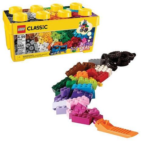 Lego Classic 10696 Caixa Média Com 484 Peças Criativas Menor preço em Lego Classic 10696 Caixa Média Com 484 Peças Criativas