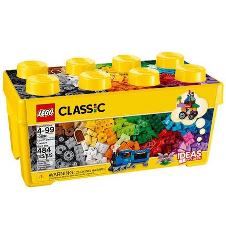 Lego Classic Caixa Mdia 484 Peas Criativas 10696 Menor preço em Lego Classic Caixa Mdia 484 Peas Criativas 10696
