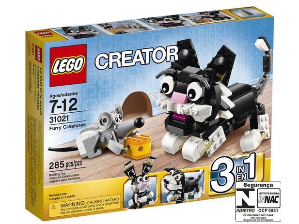 LEGO Creator Criaturas Felpudas 285 Peças - 31021