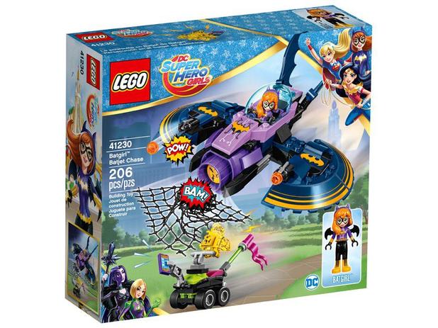 LEGO DC Super Hero Girls - A Perseguição em Batjet de Batgirl 206 Peças 41230 Menor preço em LEGO DC Super Hero Girls - A Perseguição em Batjet de Batgirl 206 Peças 41230