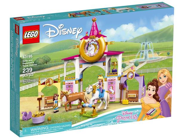 LEGO Disney Princesas - Estábulos Reais da Bela e Rapunzel 239 Peças 43195 Menor preço em LEGO Disney Princesas - Estábulos Reais da Bela e Rapunzel 239 Peças 43195