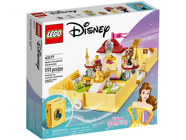 LEGO Disney Princess Aventuras do Livro de Contos - da Bela 111 Peças 43177 Menor preço em LEGO Disney Princess Aventuras do Livro de Contos - da Bela 111 Peças 43177