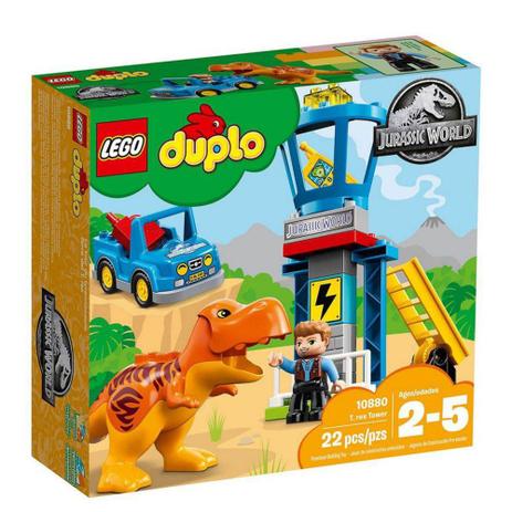Lego Duplo Jurassic World Torre Do Trex 10880 Menor preço em Lego Duplo Jurassic World Torre Do Trex 10880