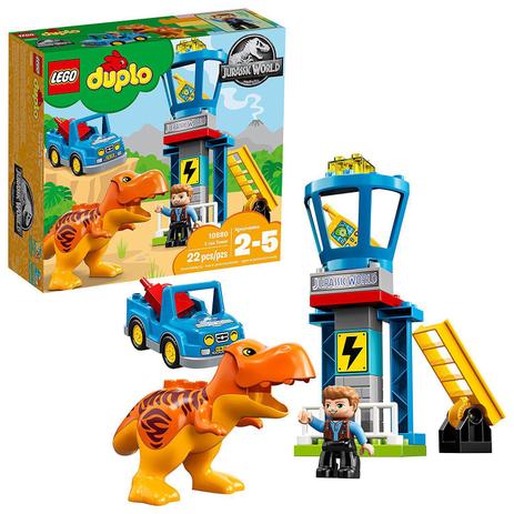 LEGO Duplo - Jurassic World - Torre T-Rex - 10880 Menor preço em LEGO Duplo - Jurassic World - Torre T-Rex - 10880