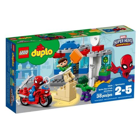LEGO DUPLO - Marvel Super Hero Adventure - Spider-Man Hulk - 10876 Menor preço em LEGO DUPLO - Marvel Super Hero Adventure - Spider-Man Hulk - 10876