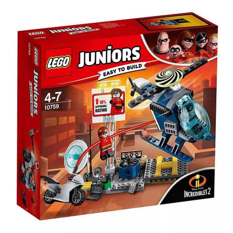 LEGO Juniors 10759 A Perseguição Do Telhado Da Sra. Incrível é boa?