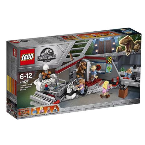 Lego Jurassic World - Perseguição de Raptor no Parque Jurássico - 75932 Menor preço em Lego Jurassic World - Perseguição de Raptor no Parque Jurássico - 75932