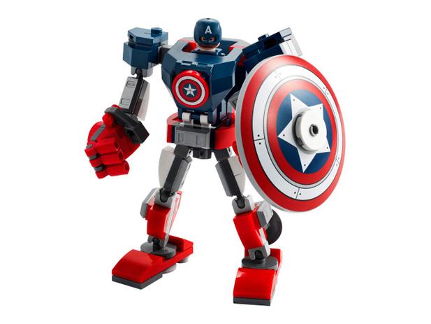 LEGO Marvel Avengers - Armadura Robô do Capitão América 121 Peças 76168 Menor preço em LEGO Marvel Avengers - Armadura Robô do Capitão América 121 Peças 76168