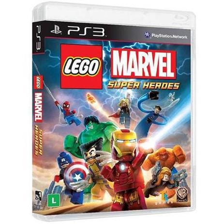 Lego Marvel - PS3 - Warner bros games Menor preço em Lego Marvel - PS3 - Warner bros games