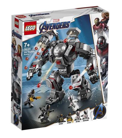 Lego Marvel Vingadores Maquina de Guerra Destruidora 76124 Menor preço em Lego Marvel Vingadores Maquina de Guerra Destruidora 76124