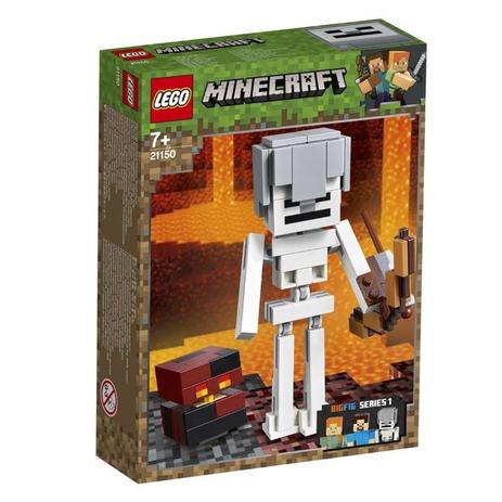 LEGO Minecraft - 21150 - Grande Esqueleto com o Cubo Magma Menor preço em LEGO Minecraft - 21150 - Grande Esqueleto com o Cubo Magma