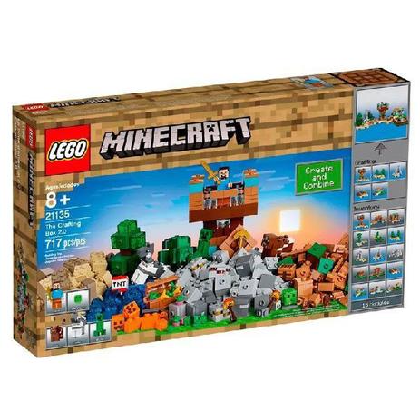 Lego Minecraft Creative Adventure Caixa Criativa 2.0 21135 é boa?