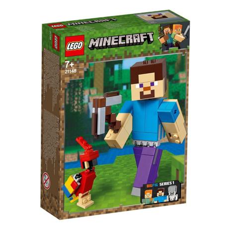 LEGO Minecraft - Steve Gigante e Papagaio - 21148 Menor preço em LEGO Minecraft - Steve Gigante e Papagaio - 21148