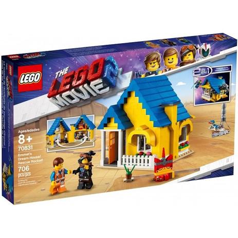 Lego Movie 2 Casa Dos Sonhos De Emmet - 70831 Menor preço em Lego Movie 2 Casa Dos Sonhos De Emmet - 70831