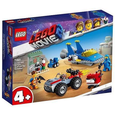 Menor preço em Lego Movie 2 Oficina Constroi e Conserta de EMMET e BENNY 70821