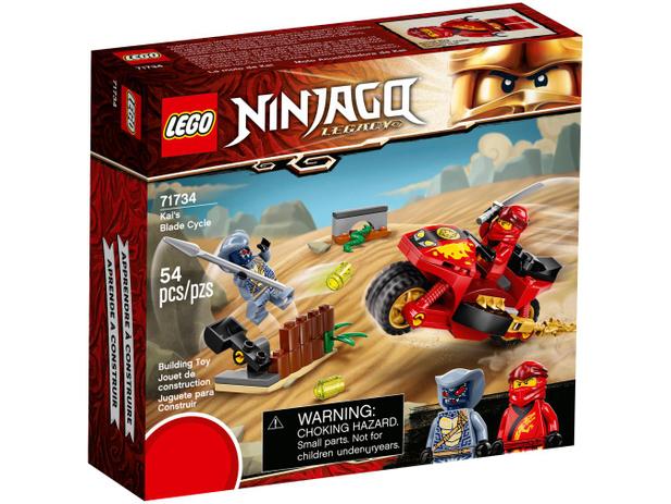 LEGO Ninjago Legacy Motocicleta de Lâminas do Kai - 54 Peças 71734 Menor preço em LEGO Ninjago Legacy Motocicleta de Lâminas do Kai - 54 Peças 71734