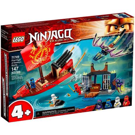 LEGO Ninjago - Legacy Voo Final do Barco do Destino - 71749 Menor preço em LEGO Ninjago - Legacy Voo Final do Barco do Destino - 71749