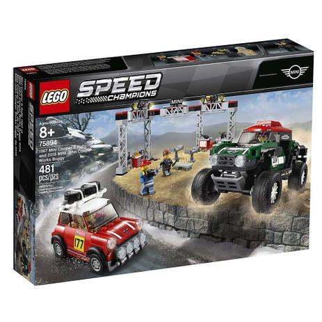 Menor preço em Lego Speed Champions 75894 1967 Mini Cooper S Rally e 2018 MINI John Cooper Works Buggy - Lego