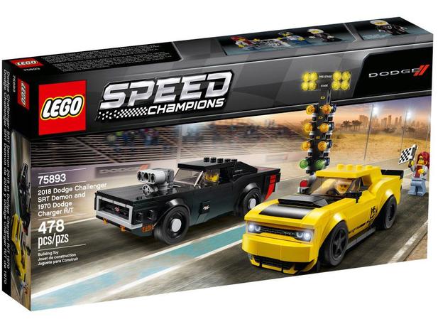 LEGO Speed Champions Dodge Challenger SRT Demon - 478 Peças 75893 Menor preço em LEGO Speed Champions Dodge Challenger SRT Demon - 478 Peças 75893