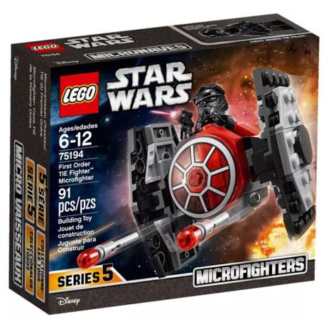 LEGO Star Wars - 75194 - Microfighter Caca Tie da Primeira Ordem Menor preço em LEGO Star Wars - 75194 - Microfighter Caca Tie da Primeira Ordem