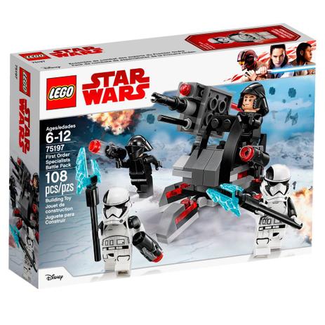 LEGO Star Wars - Conjunto de Batalha da Primeira Ordem - 75197 Menor preço em LEGO Star Wars - Conjunto de Batalha da Primeira Ordem - 75197