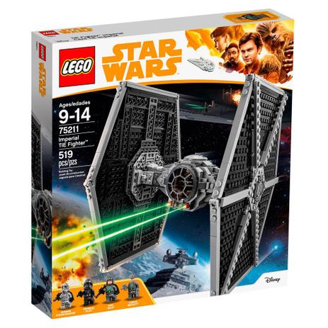 LEGO Star Wars - Disney - Star Wars - Han Solo - Imperial Tie Fighter - 75211 Menor preço em LEGO Star Wars - Disney - Star Wars - Han Solo - Imperial Tie Fighter - 75211