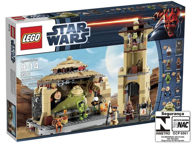 LEGO Star Wars Jabbas Palace - 717 Peças - 9516