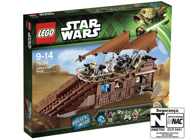 LEGO Star Wars Jabbas Sail Barge - 850 Peças - 75020