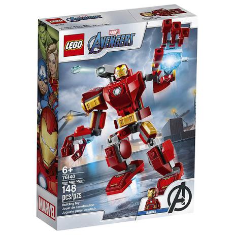Lego Super Heroes Marvel Avengers - Robô Iron Man (Homem de Ferro) - 76140 Menor preço em Lego Super Heroes Marvel Avengers - Robô Iron Man (Homem de Ferro) - 76140