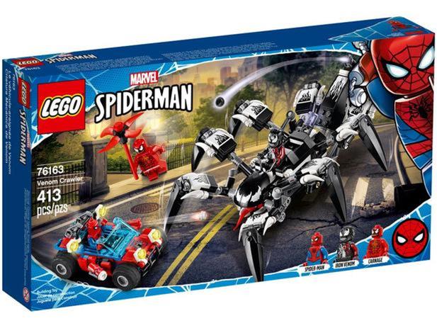 Lego Super Heroes Marvel Venom Aranha 413 Peças - Lego é boa?