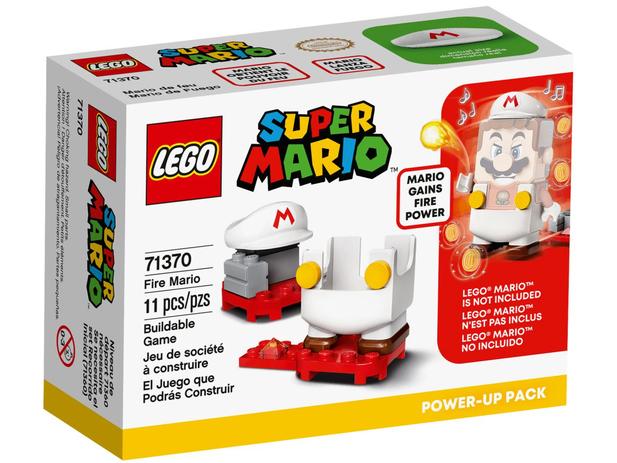 LEGO Super Mario Pacote Power Up Mario de Fogo - 11 Peças 71370 Menor preço em LEGO Super Mario Pacote Power Up Mario de Fogo - 11 Peças 71370