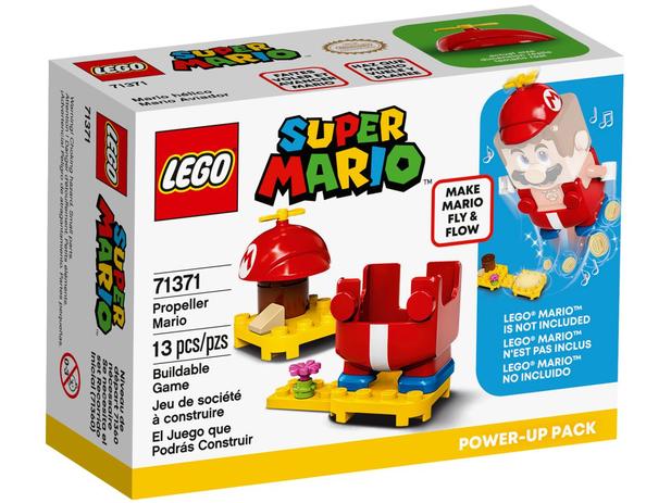 LEGO Super Mario Pacote Power Up Mario de Hélice - 13 Peça 71371 Menor preço em LEGO Super Mario Pacote Power Up Mario de Hélice - 13 Peça 71371