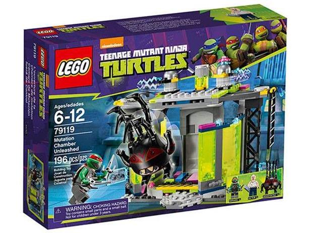 LEGO Teenage Mutant Ninja Turtles - A Estação de Mutação 196 Peças - 79119