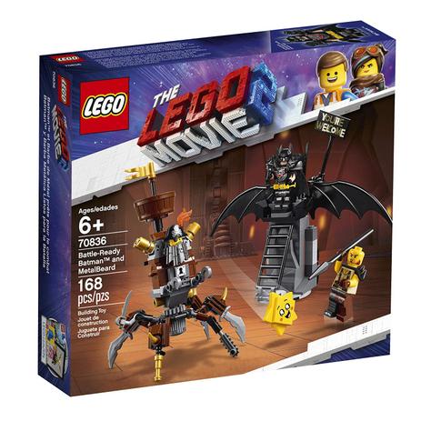 Lego The Movie Lego 2 Batman e Barba de Ferro - 70836 Menor preço em Lego The Movie Lego 2 Batman e Barba de Ferro - 70836