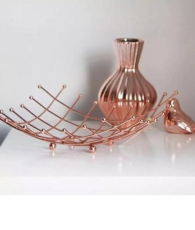 Legumeira De Mesa Fruteira Rosé Gold Cesto De Frutas - Wellmixx é boa?