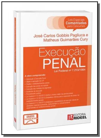 Leis especiais comentadas: execucao penal - Rideel - bicho esperto Menor preço em Leis especiais comentadas: execucao penal - Rideel - bicho esperto