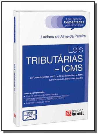 Leis especiais comentadas: legislacao tributaria - - Rideel - bicho esperto Menor preço em Leis especiais comentadas: legislacao tributaria - - Rideel - bicho esperto