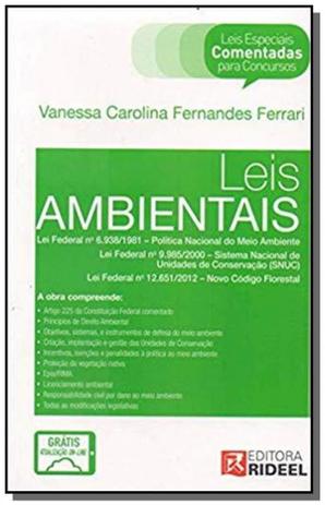 Leis especiais comentadas: leis ambientais - Rideel - bicho esperto Menor preço em Leis especiais comentadas: leis ambientais - Rideel - bicho esperto